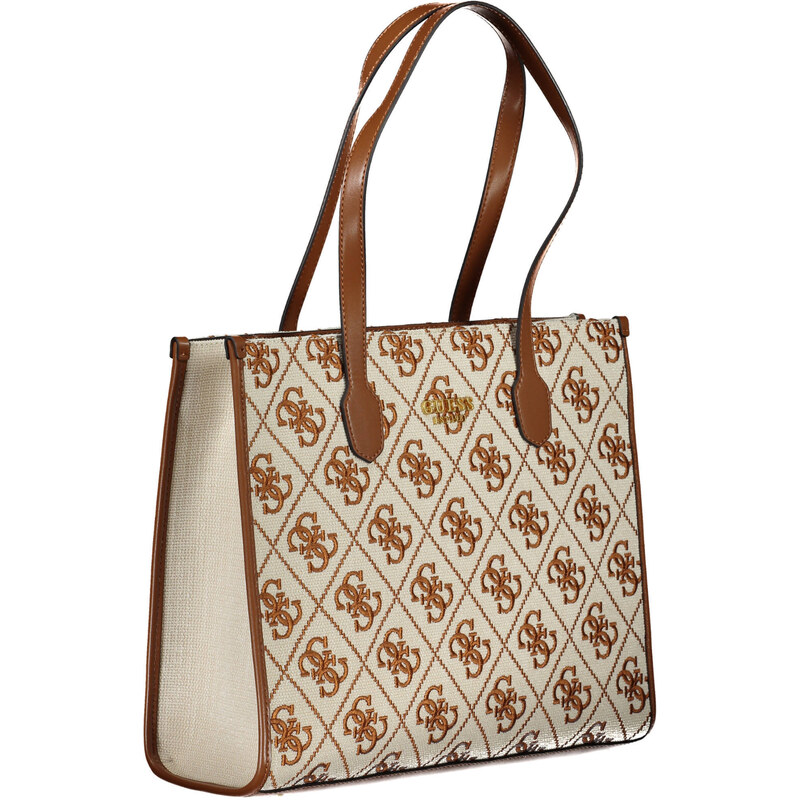 Bolso Mujer Guess Jeans Beige