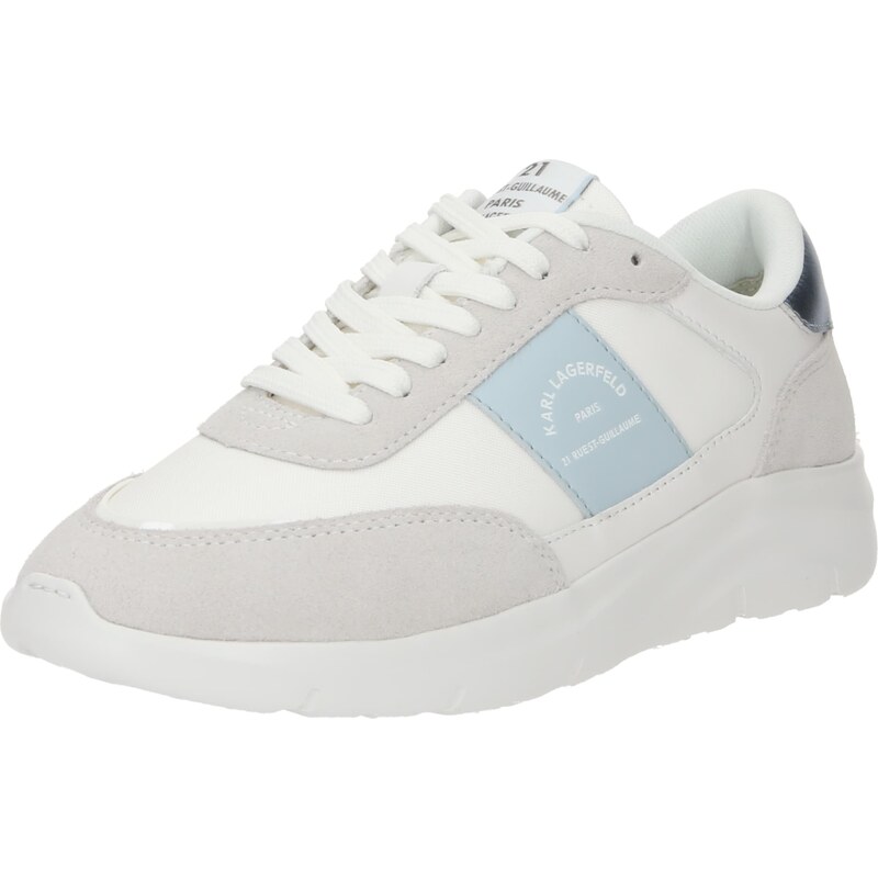 Karl Lagerfeld Zapatillas deportivas bajas ecru / azul claro / plata / blanco