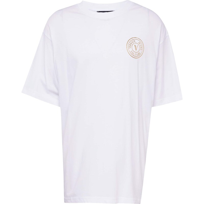 Versace Jeans Couture Camiseta '76UP607' oro / blanco
