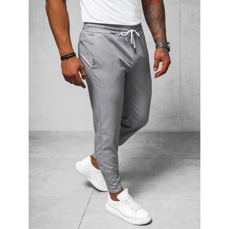 Pantalón chino de hombre gris OZONEE O/1410SP
