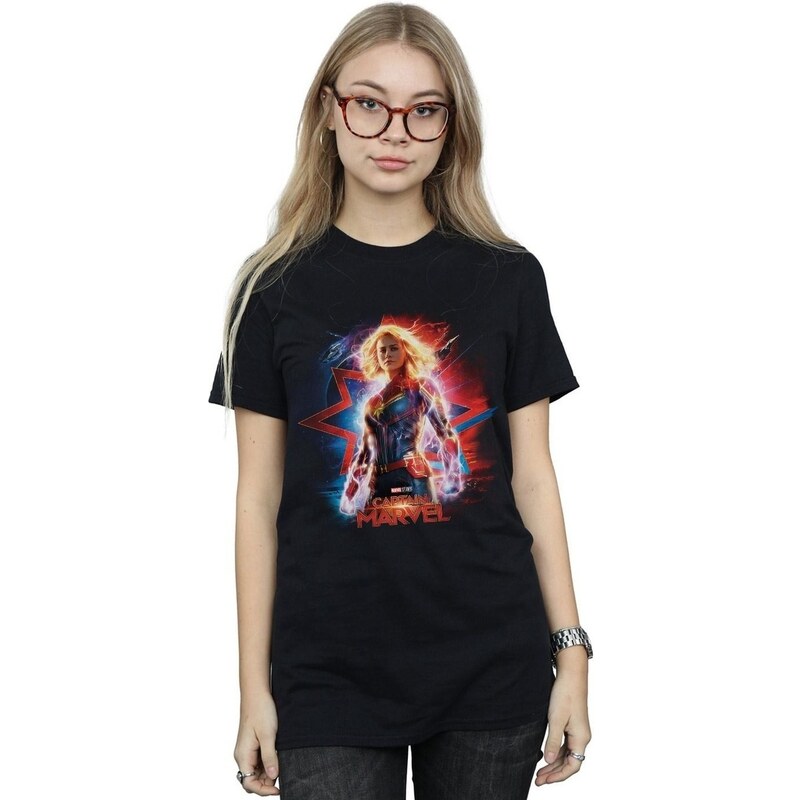 Marvel Camiseta manga larga Captain Poster