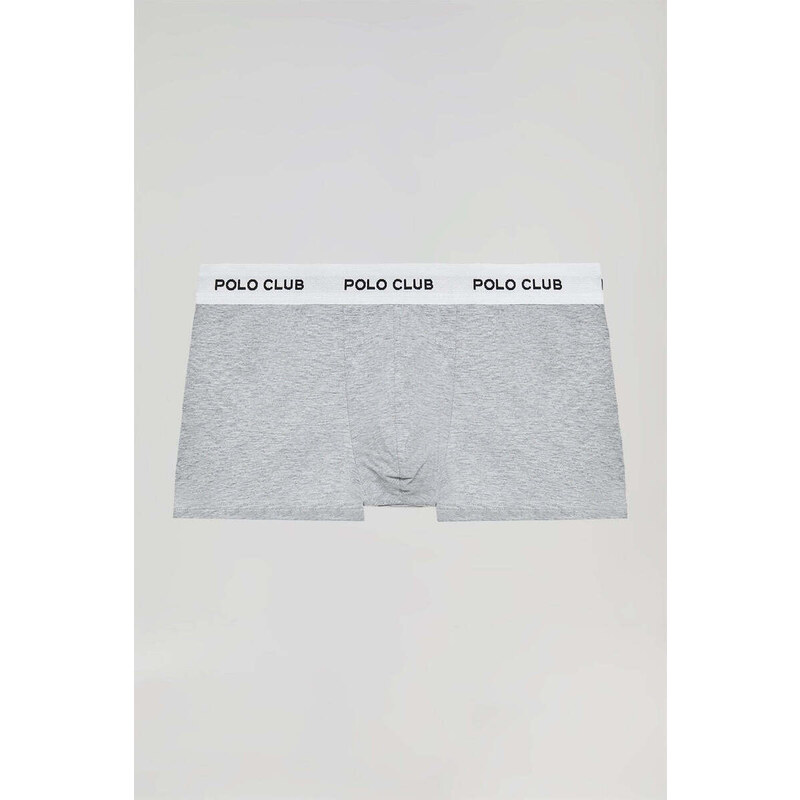 Polo Club Boxer PACK - 3 BOXER UNDERPANTS PC B-G-W