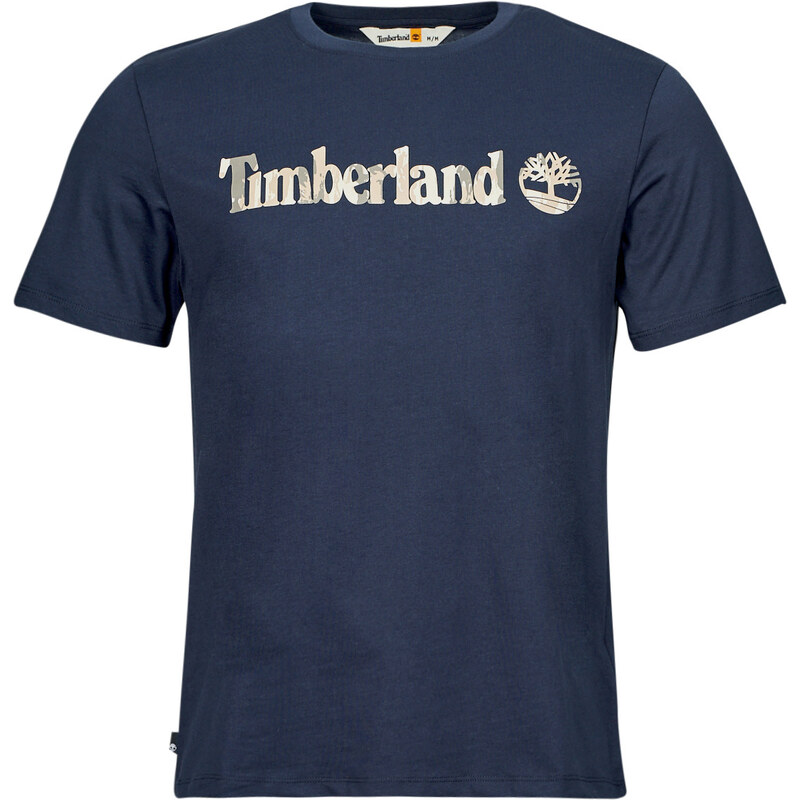Timberland Camiseta Camo Linear Logo Short Sleeve Tee