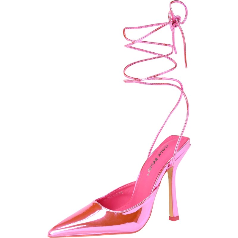 Public Desire Zapatos con plataforma 'VERITY' rosa neón