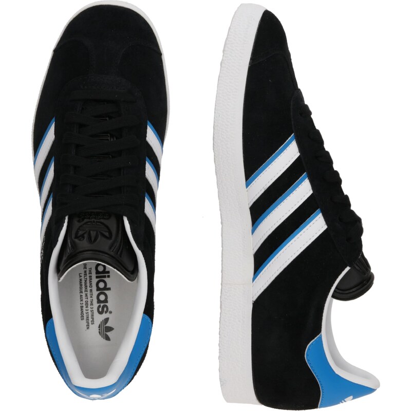 ADIDAS ORIGINALS Zapatillas deportivas bajas 'Gazelle' azul / negro / blanco