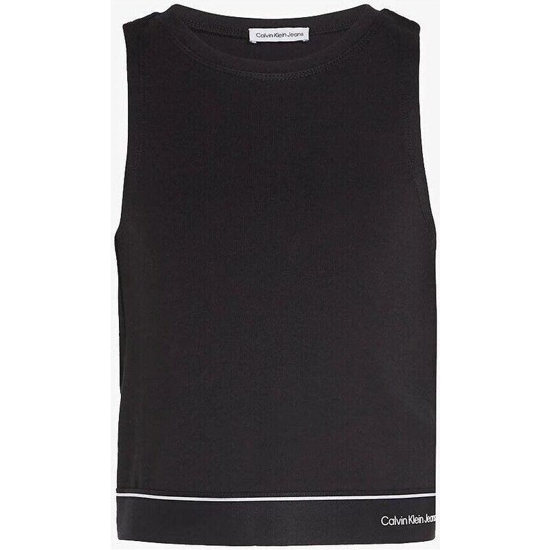 Calvin Klein Jeans Camiseta tirantes IG0IG02437 LOGO TAPE TOP-BEH BLACK