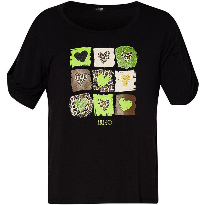 Liu Jo Tops y Camisetas Camiseta con estampado de corazones