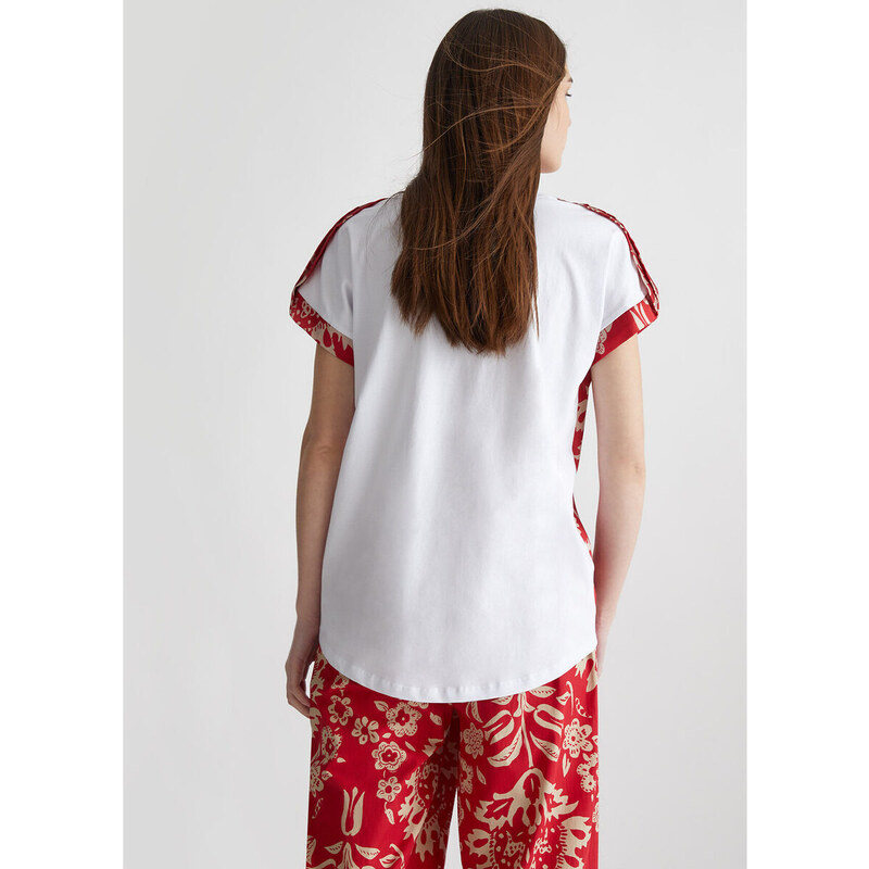 Liu Jo Tops y Camisetas Camiseta con estampado de tapiz