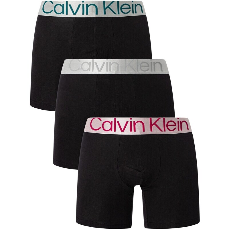 Calvin Klein Jeans Calzoncillos Paquete De 3 Calzoncillos Bóxer De Acero Reconsidered