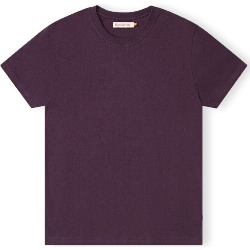 Revolution Tops y Camisetas T-Shirt Regular 1051 - Purple Melange