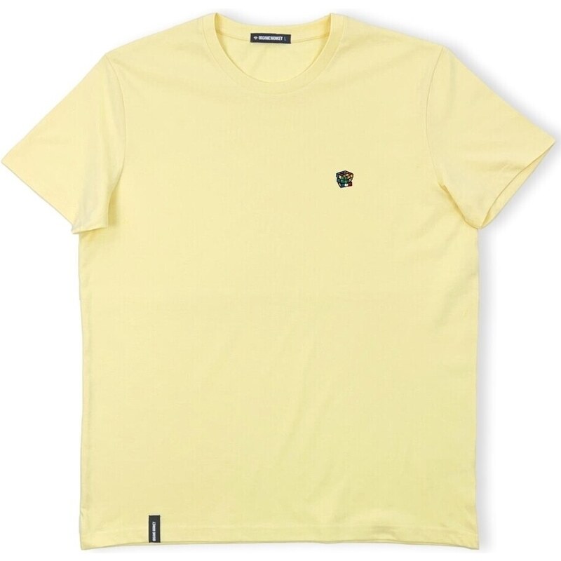 Organic Monkey Tops y Camisetas The Great Cubini T-Shirt - Yellow Mango