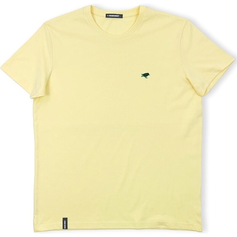 Organic Monkey Tops y Camisetas Ninja T-Shirt - Yellow Mango