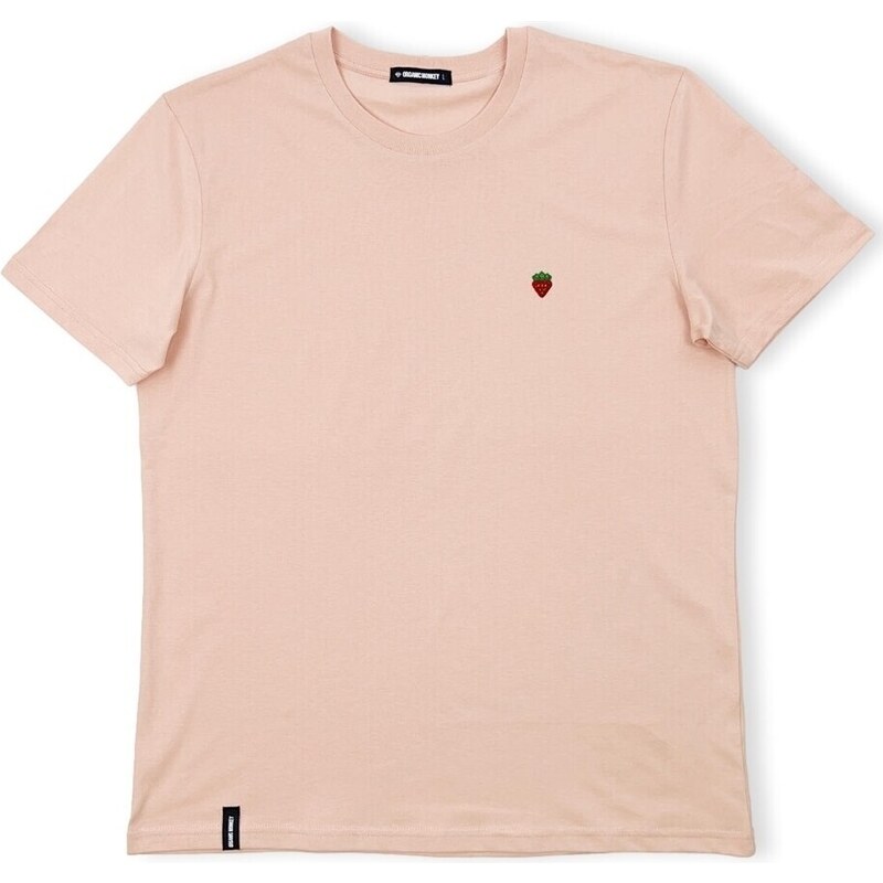 Organic Monkey Tops y Camisetas Strawberry T-Shirt - Salmon