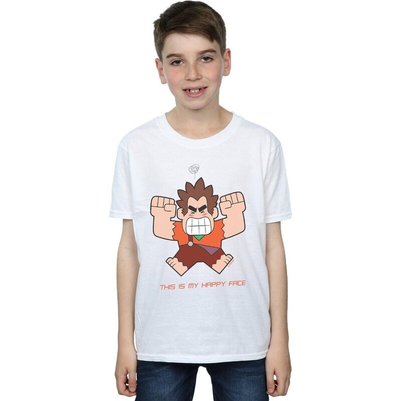 Disney Camiseta Wreck It Ralph Happy Face