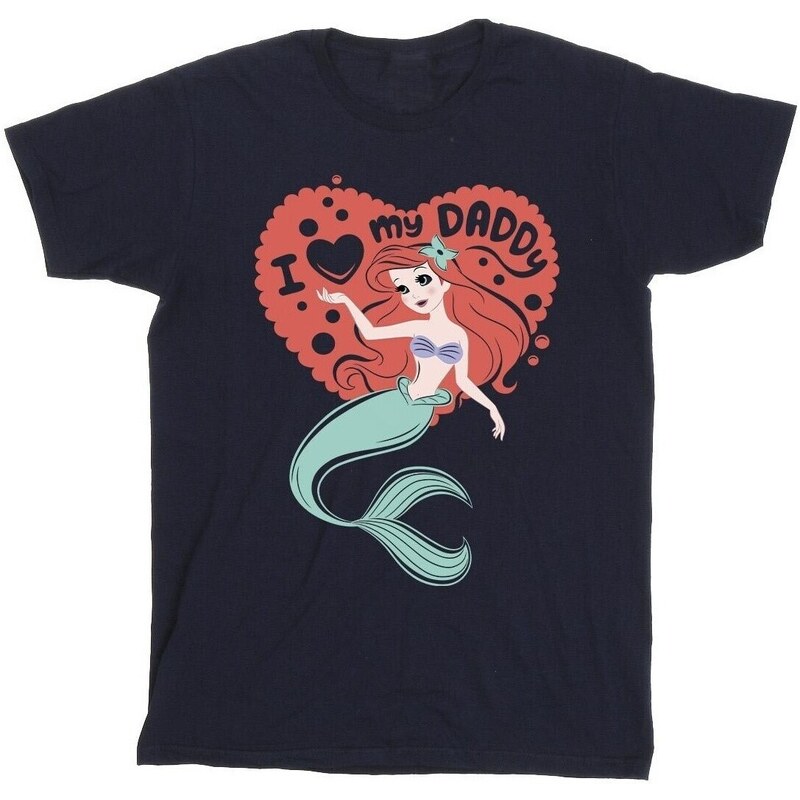 Disney Camiseta The Little Mermaid Love Daddy