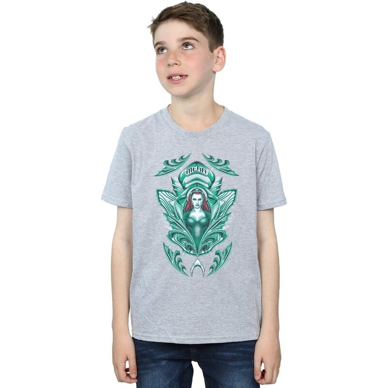 Dc Comics Camiseta Aquaman Mera Crest