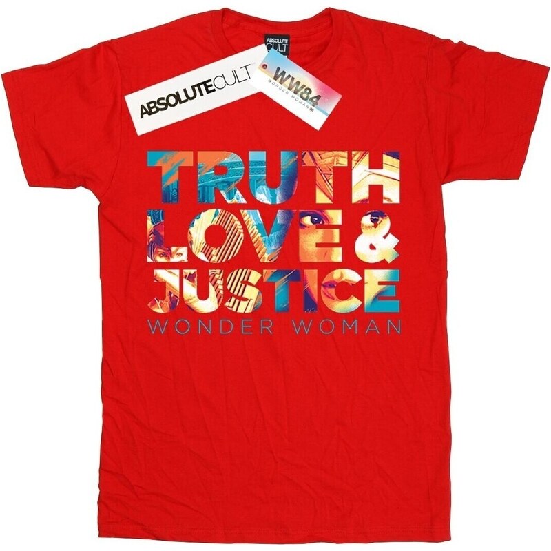 Dc Comics Camiseta Wonder Woman 84 Diana Truth Love Justice