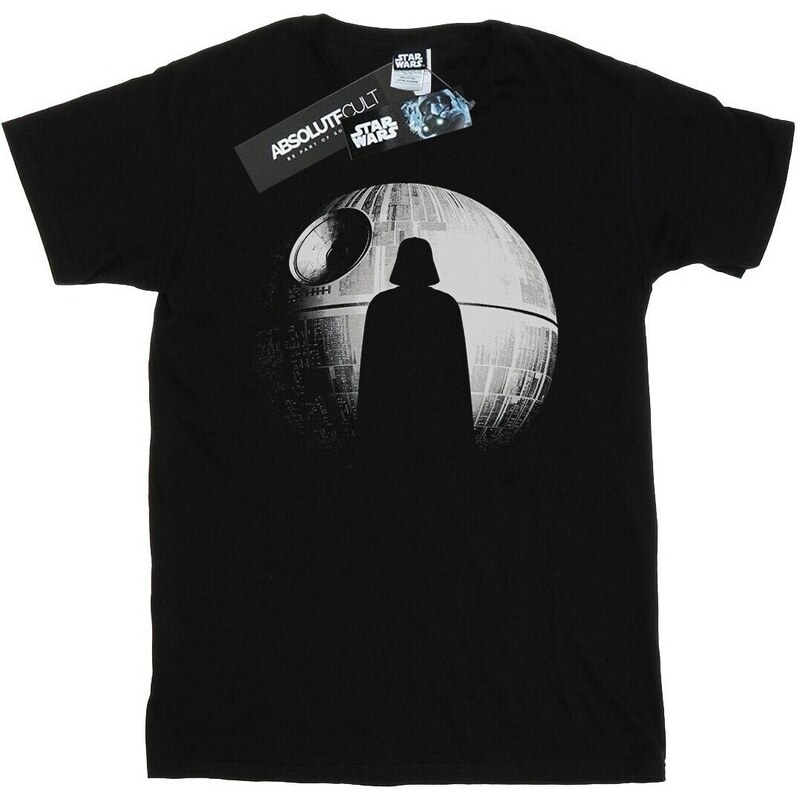 Disney Camiseta Rogue One Death Star Vader Silhouette