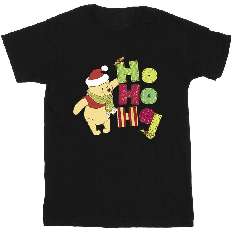 Disney Camiseta Winnie The Pooh Ho Ho Ho Scarf