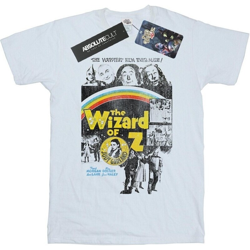 The Wizard Of Oz Camiseta Distressed Movie Poster