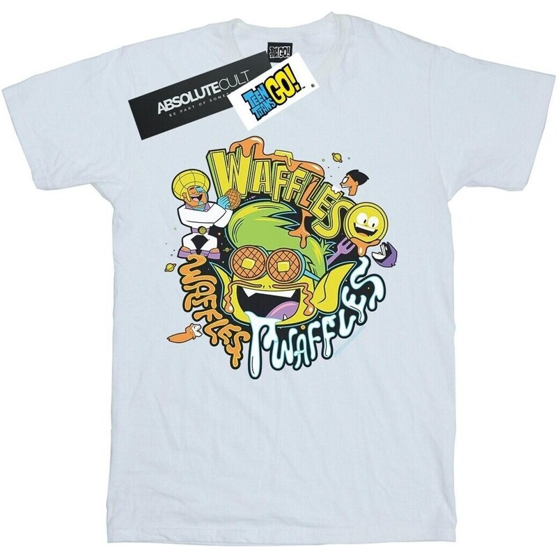 Dc Comics Camiseta Teen Titans Go Waffle Mania