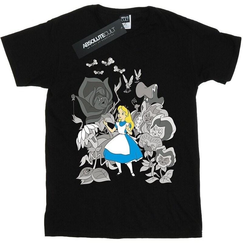 Disney Camiseta Alice In Wonderland Flowers