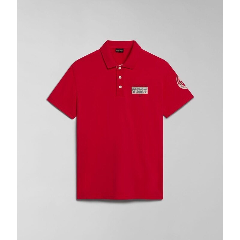 Napapijri Tops y Camisetas E-AMUNDSEN NP0A4H6A-R251 RED BARBERRY