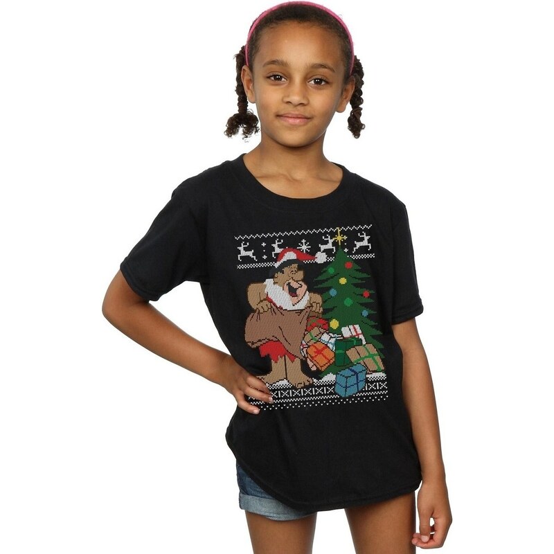The Flintstones Camiseta manga larga Christmas Fair Isle