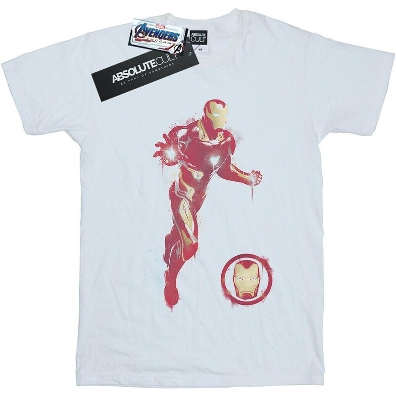 Marvel Camiseta manga larga Avengers Endgame Painted Iron Man