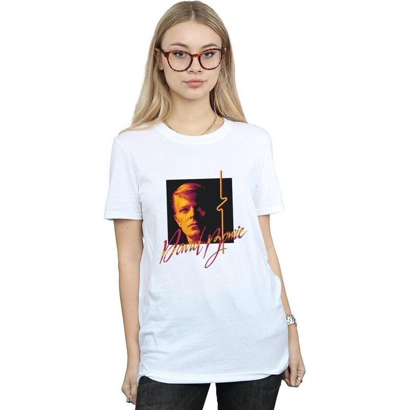 David Bowie Camiseta manga larga Photo Angle 90s