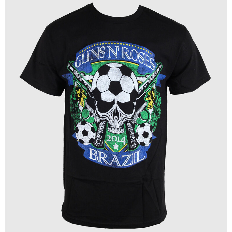Camiseta para hombre Guns N' Roses - Brasil taza - Negro - BRAVADO - GNR1531