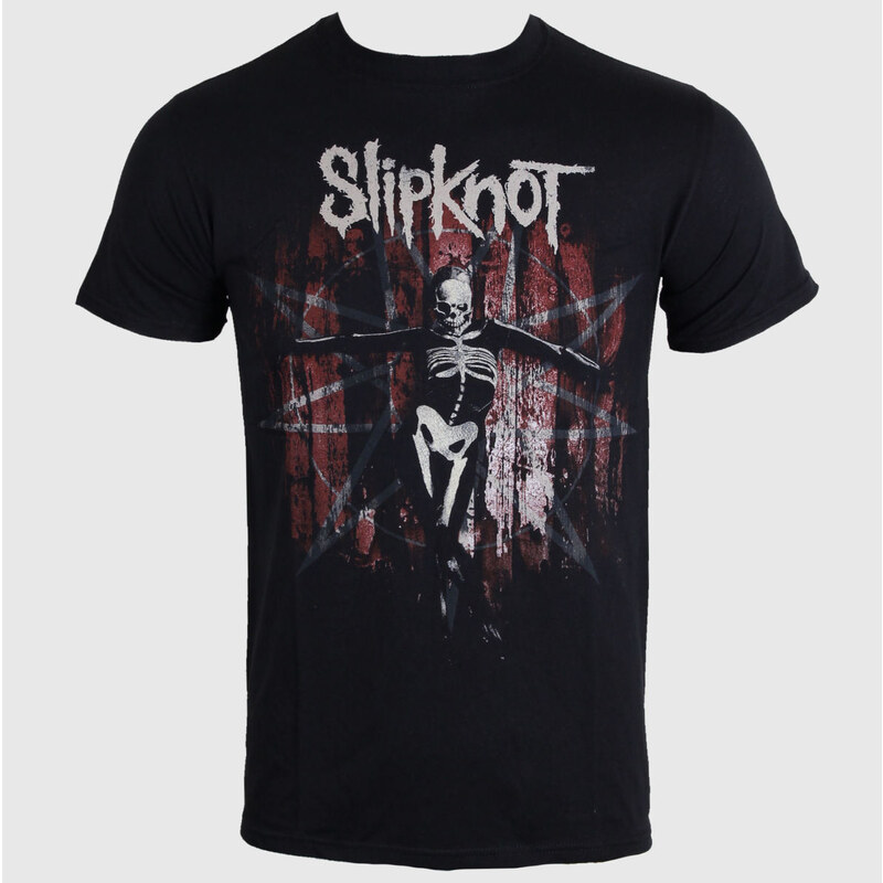 Camiseta metalica de los hombres Slipknot - El gris Capítulo Estrella - ROCK OFF - SKTS12MB