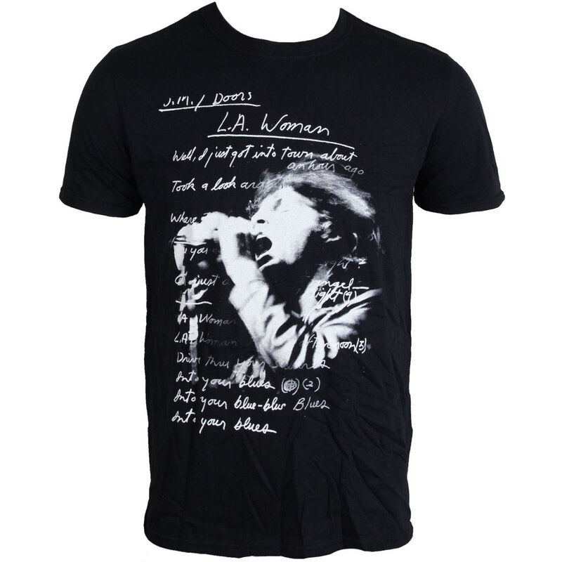Camiseta para hombre Doors - LA mujer - ROCK OFF - DOTS04MB