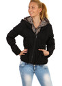 Glara Women's quilted zipped jacket with hood