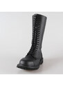 Los zapatos de cuero 20dírkové BRANDIT - negro fantasma - 9004/2