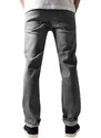 Pantalones de hombre URBAN CLASSICS - Dril de algodón elástico - TB1437_grey