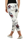 Glara Women's cotton pants with a pattern