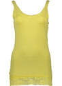 Camiseta De Tirantes Mujer Silvian Heach Amarilla