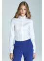 Glara Women's shirt blouse with collar
