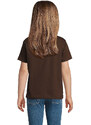 Sols Camiseta Camista infantil color chocolate