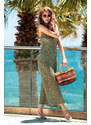 Glara Crochet summer maxi dress