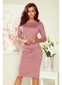 Glara Comfortable knitted dress with pockets