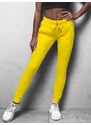 Pantalón de chándal para mujer amarillo OZONEE JS/CK01Z