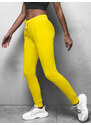 Pantalón de chándal para mujer amarillo OZONEE JS/CK01Z