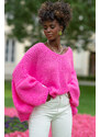 Glara Oversized women's knitted sweater
