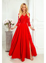 Glara Long elegant ball gown dress
