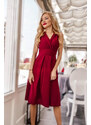 Glara Women's solid colour dress