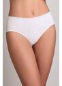 Glara Cotton panties with high decorative waistband - 3 pcs