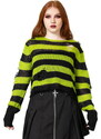Suéter para mujer KILLSTAR - Slugs N' Snails Knit - Verde - KSRA007409