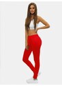 Pantalón de chándal para mujer rojo OZONEE JS/CK01Z